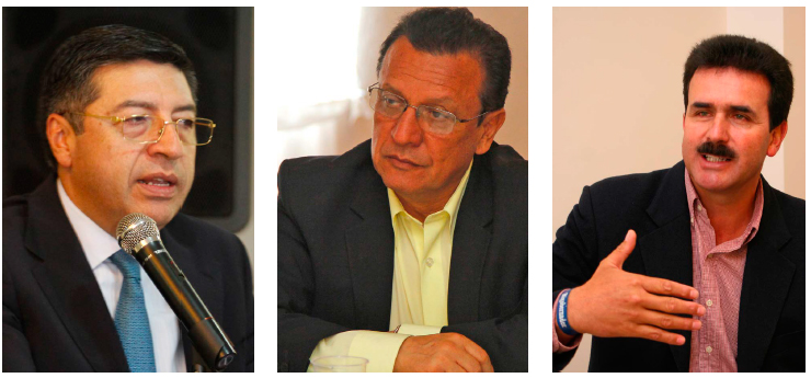 Mientras que Jorge Hernando Pedraza y Senén Niño lograron sus curules en las elecciones de 2014, Rigoberto Barón entro como reemplazo. FOTO / Hisrael Garzonroa - EL DIARIO