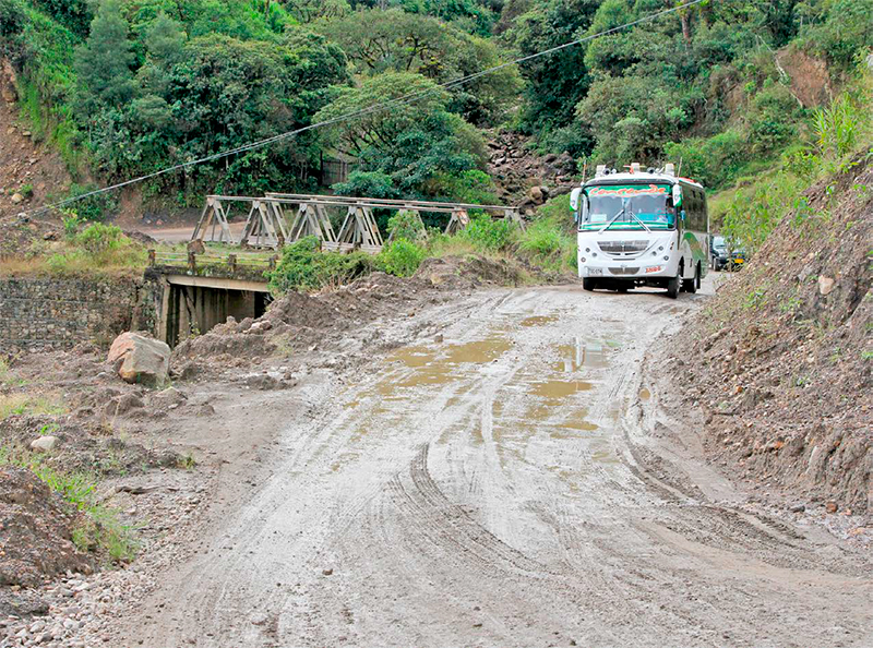 La provincia Lengupá necesita de buenos corredores viales que sean estratégicos para el desarrollo económico y social de la región. FOTO / Hisrael Garzonroa - EL DIARIO